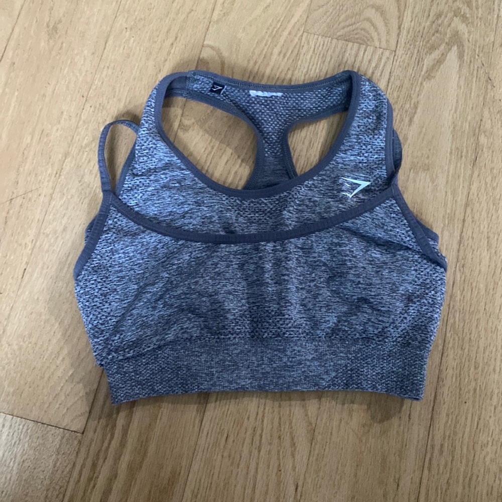 Gymshark grey sports bra